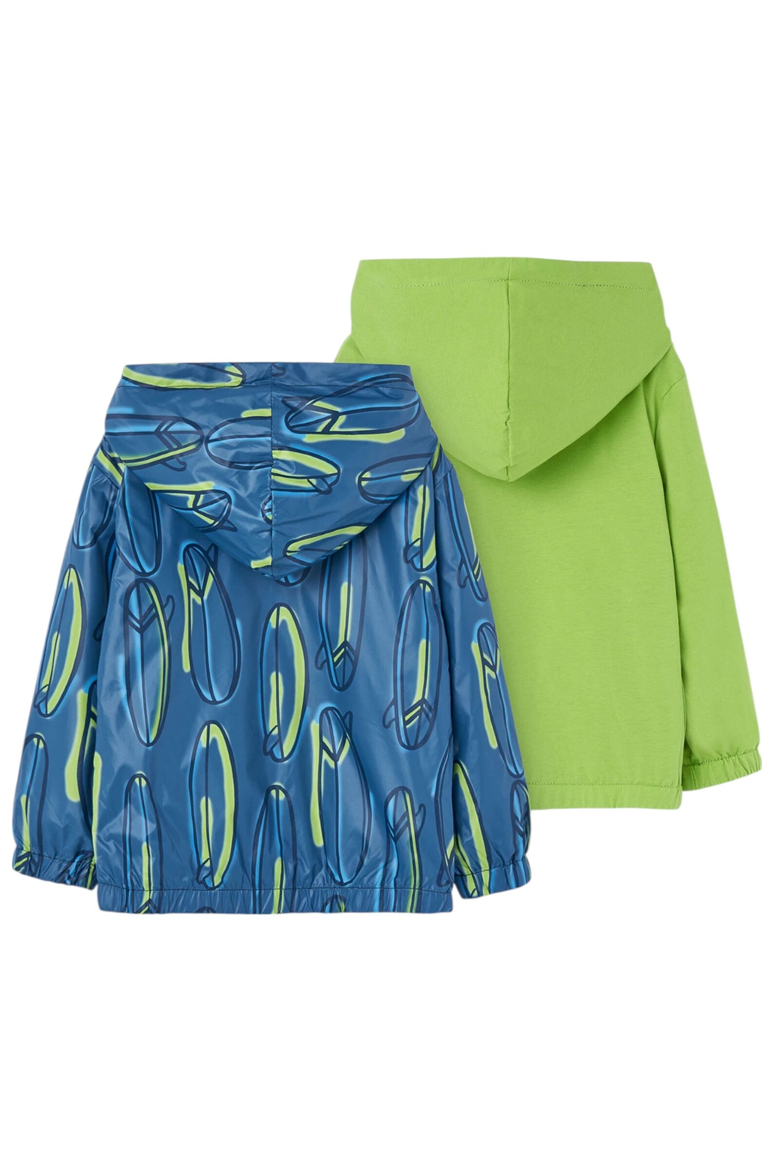 Ветровка мал. АРТ.531009,син-зел,пэ-хл