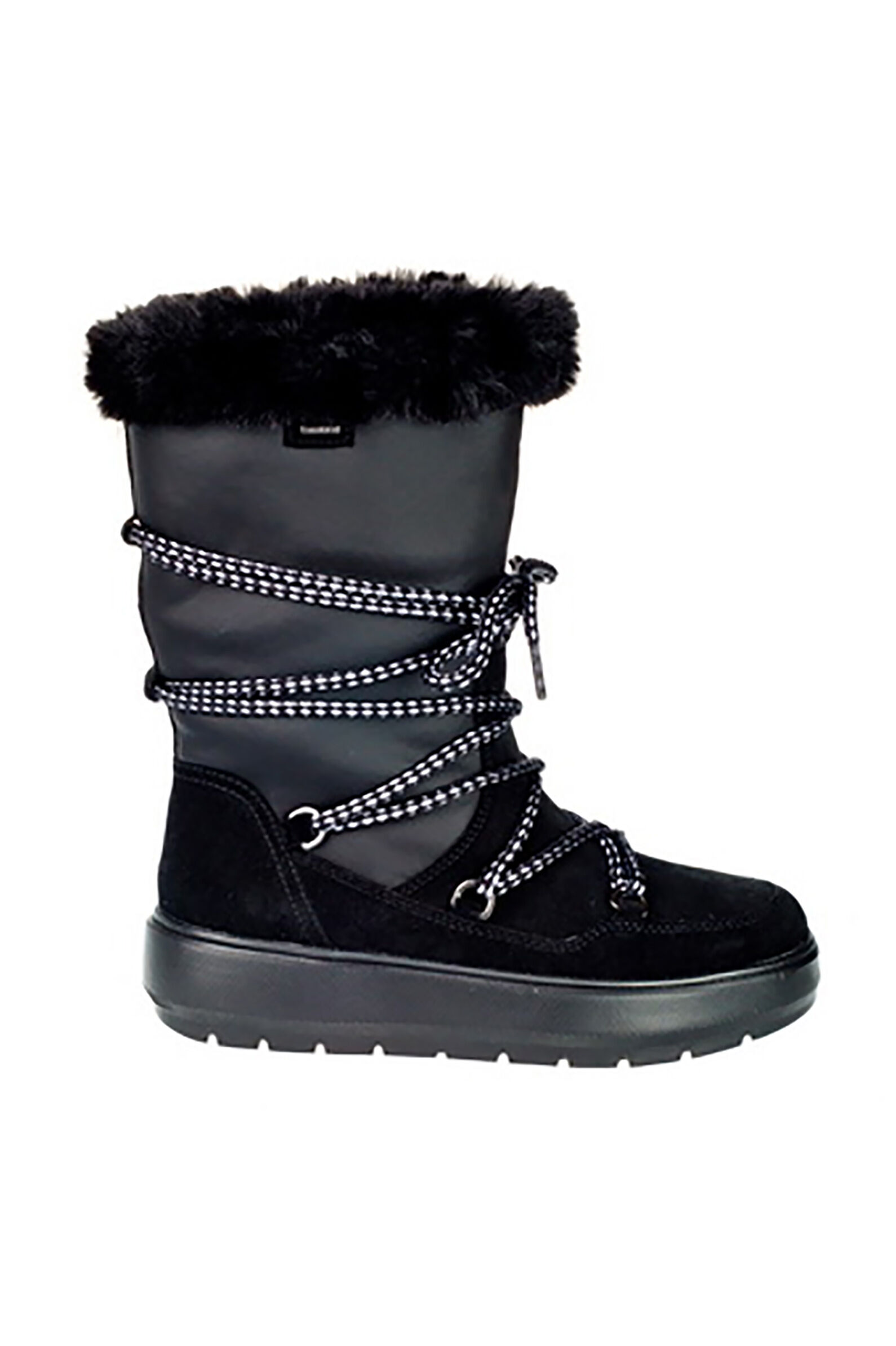 П/сапоги  жен. АРТ. D94AWC, чер,н.з-тек/байка