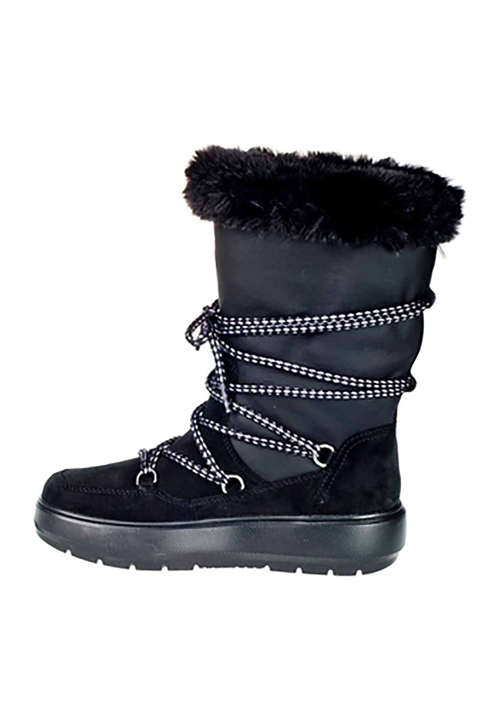 П/сапоги  жен. АРТ. D94AWC, чер,н.з-тек/байка