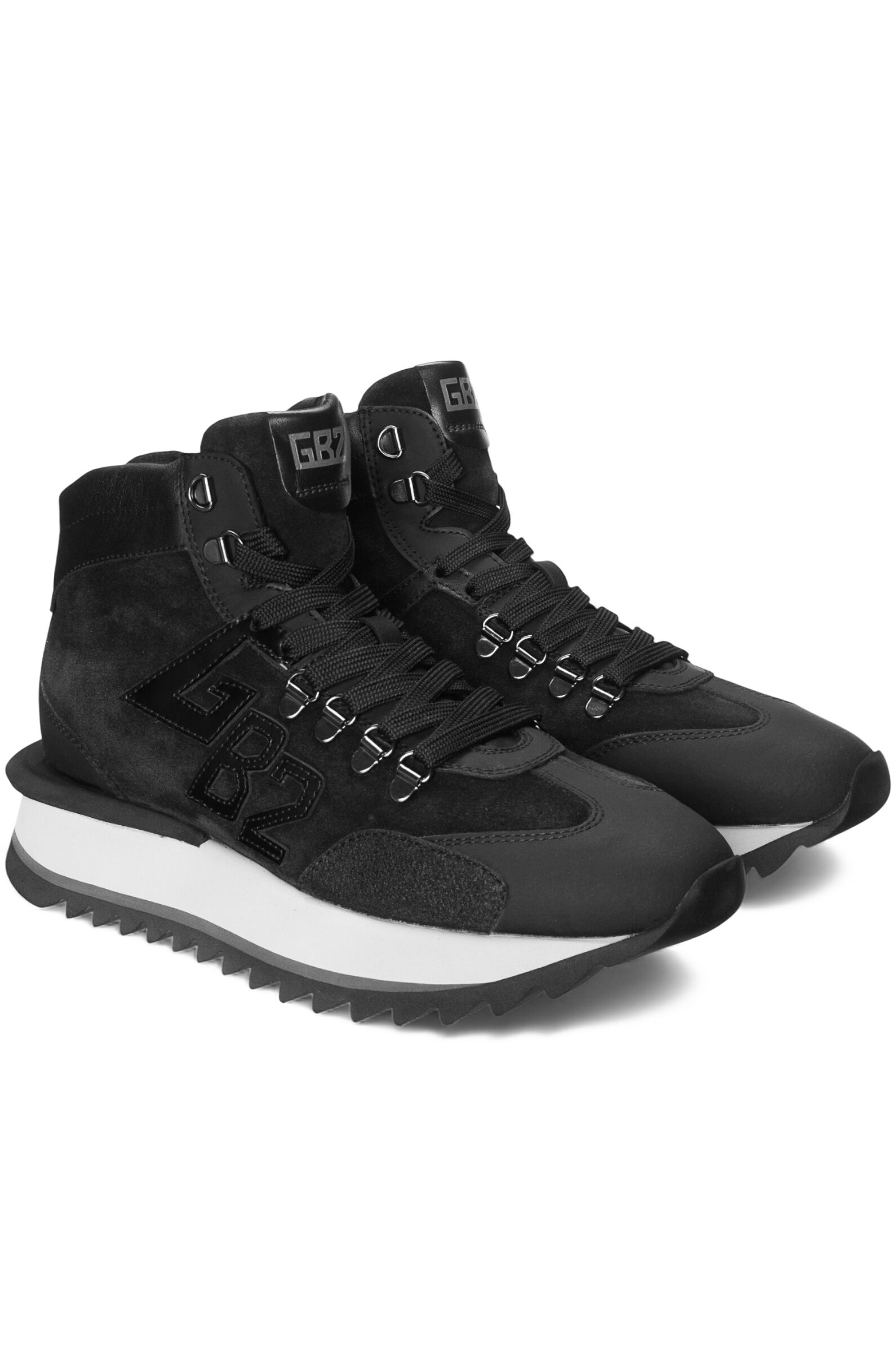 Ботинки муж. АРТ.48513-B,чер,н.к-з/байка