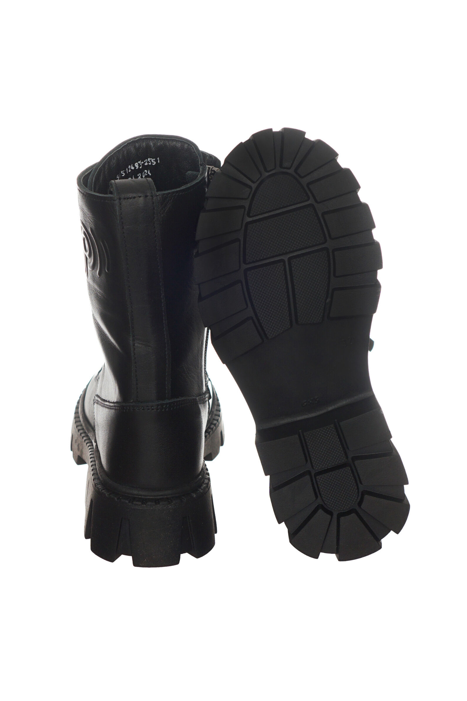 Ботинки дев. АРТ.5-512493-2551,чер,н.к/шер