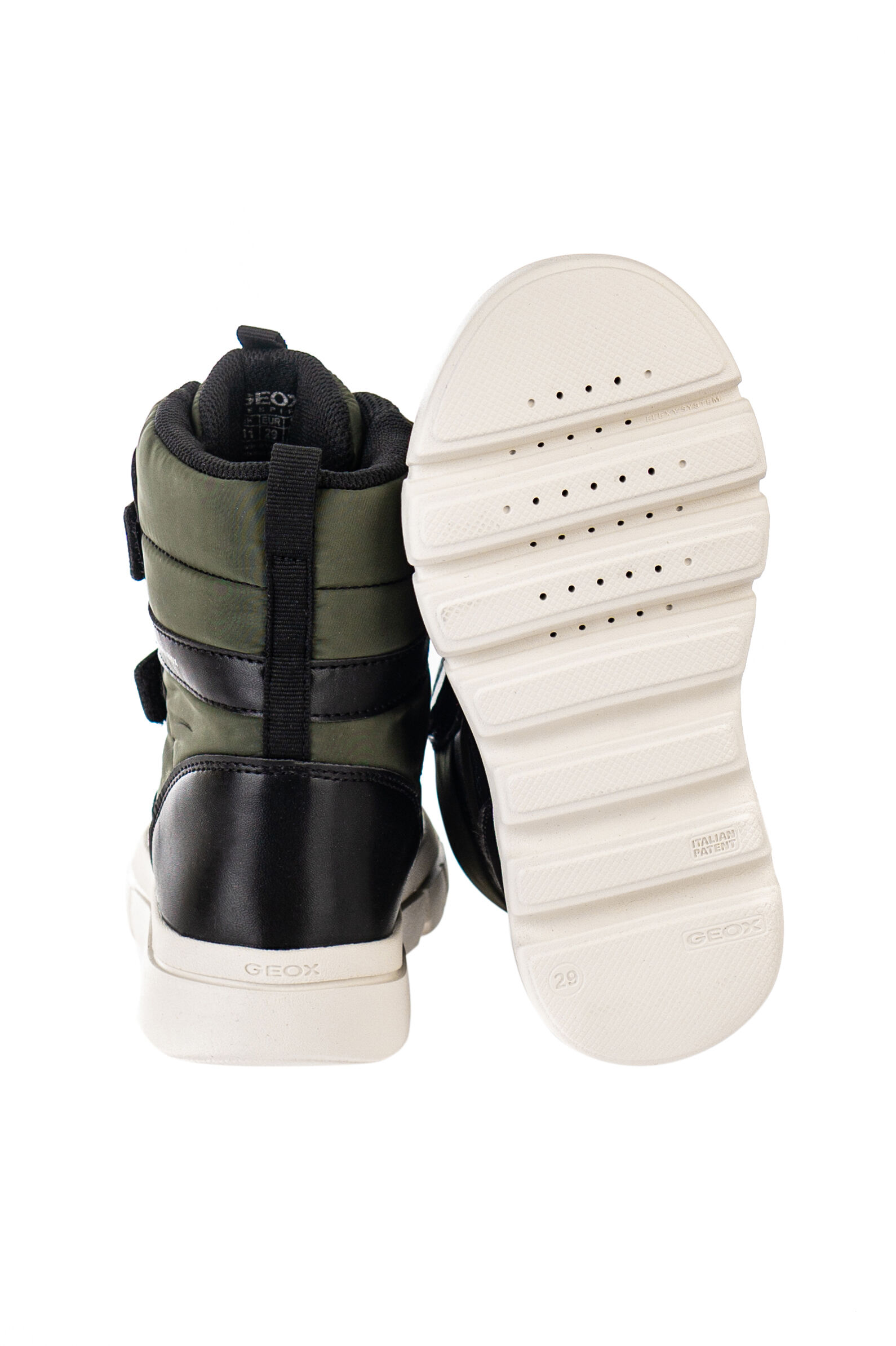 Ботинки АРТ.J36LFB,чер-хаки,и.к-тек/и.м