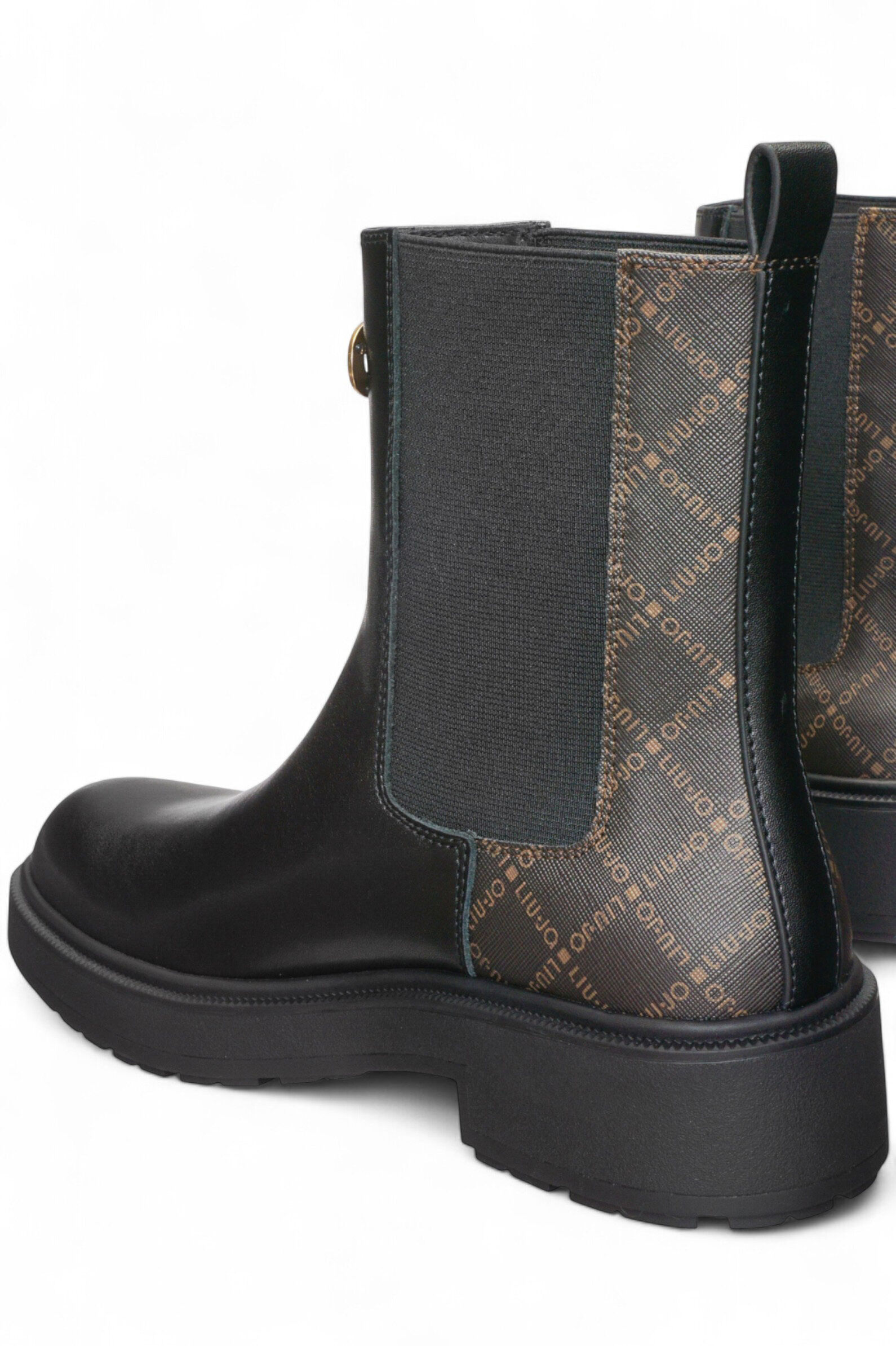 Ботинки жен. АРТ.SF5027PX696S1033,чер-кор,н.к-тек/тек