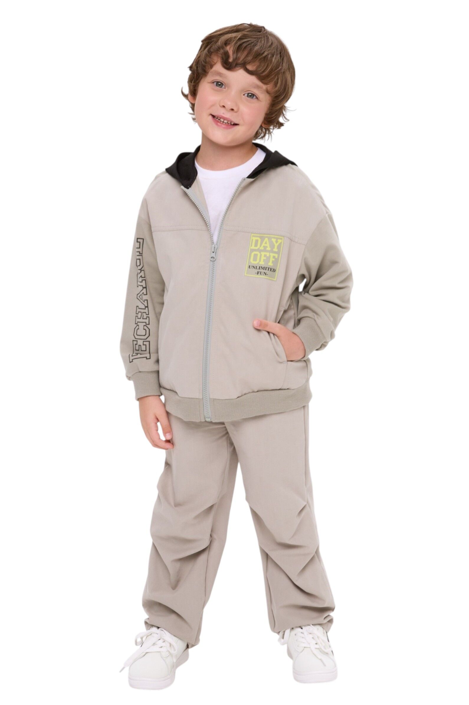 Брюки мал. АРТ.261101,беж,хл-тенсель