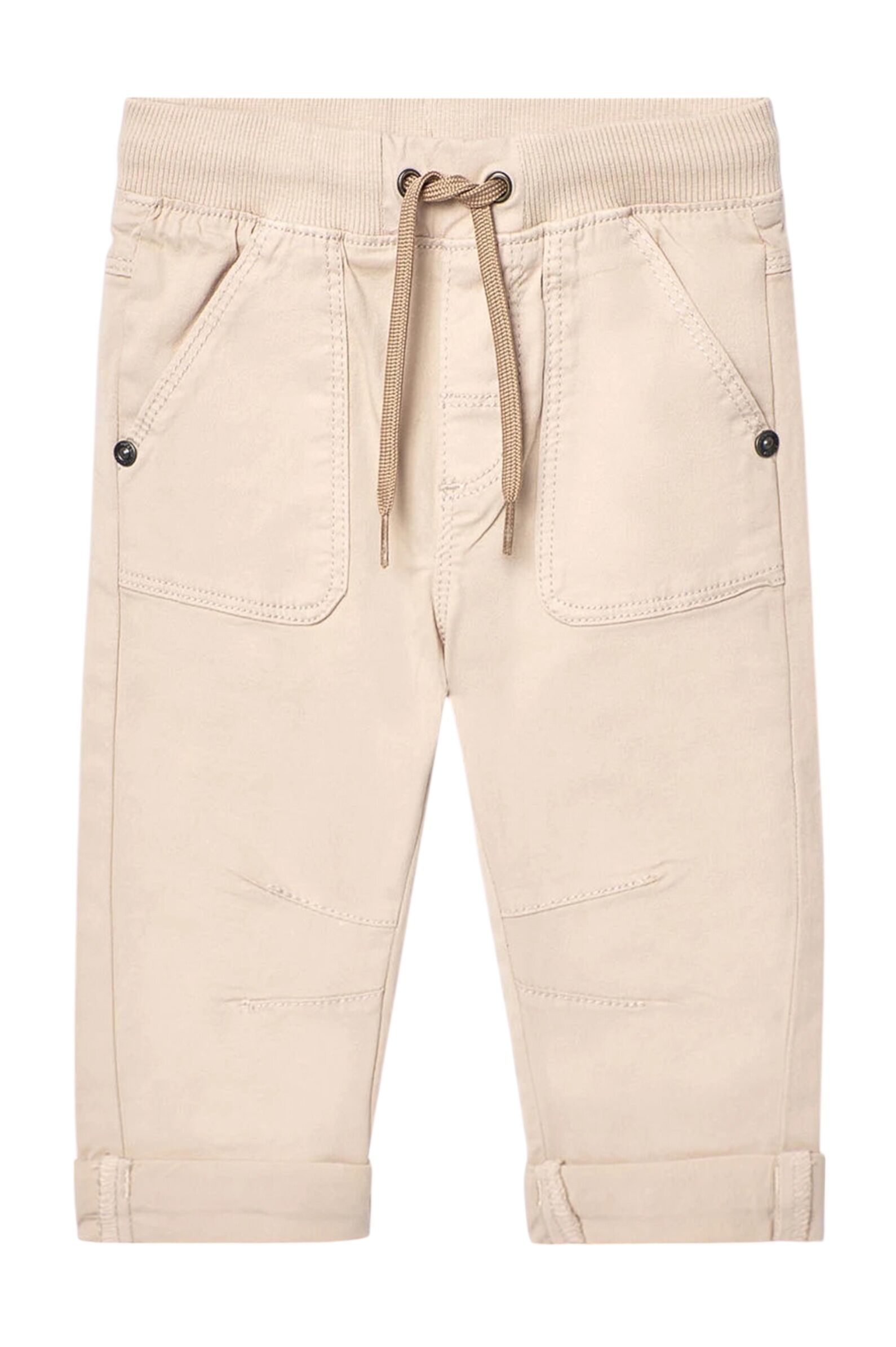 Брюки мал. АРТ.391058,беж,хл-эл