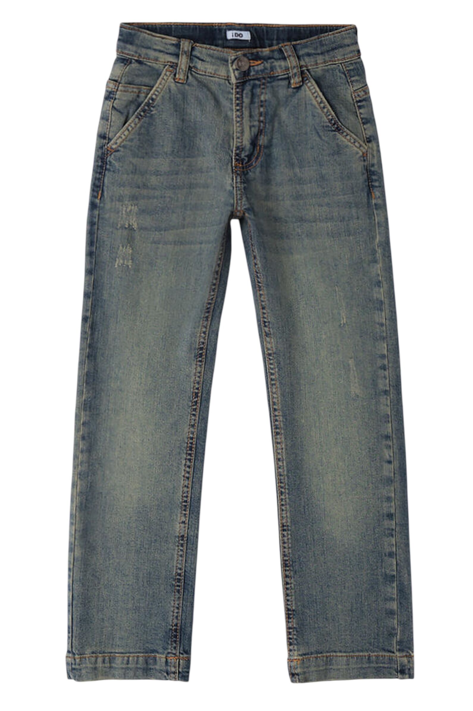 Джинсы мал. АРТ.4.B645.00,беж,хл-эл