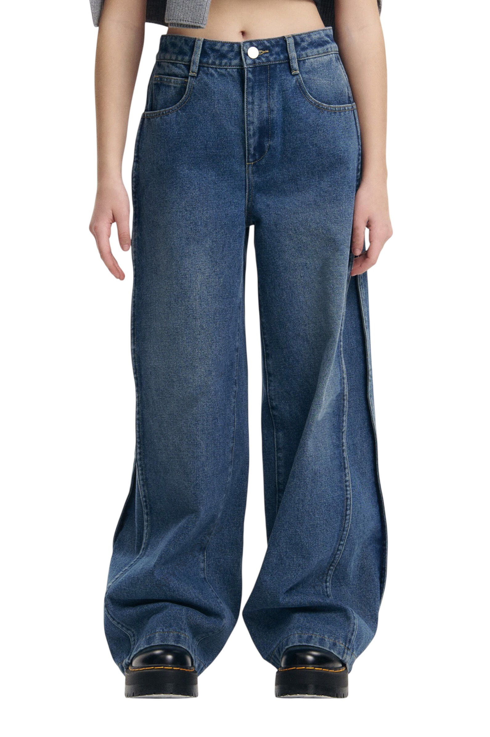 Джинсы АРТ.AT125395,син,хл-пэ