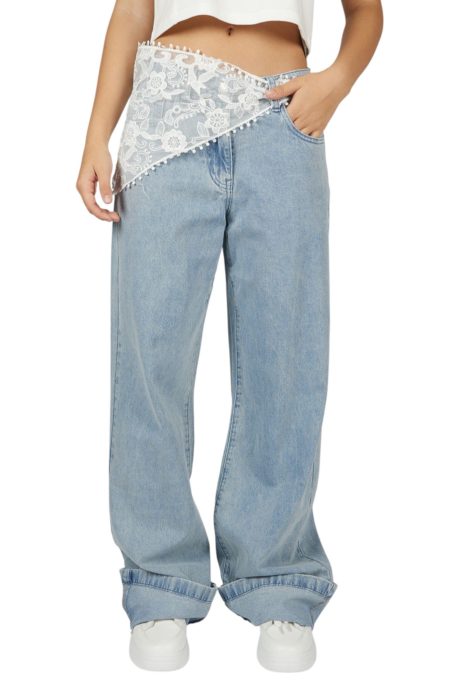 Джинсы АРТ.G-JN26055,гол,хл