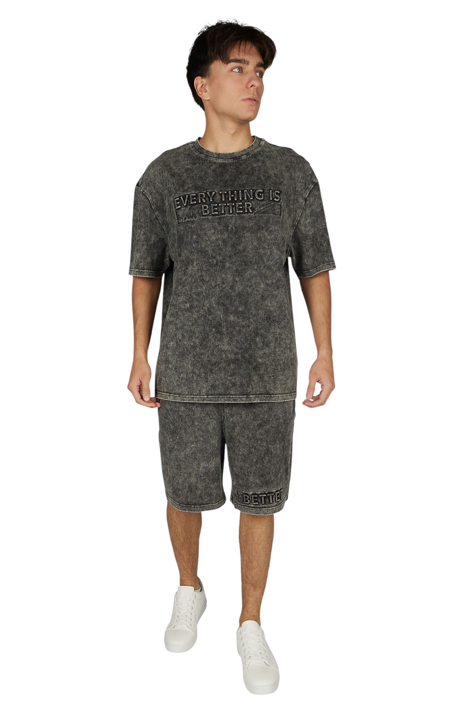 Футболка АРТ.B-TS36029,чер,хл