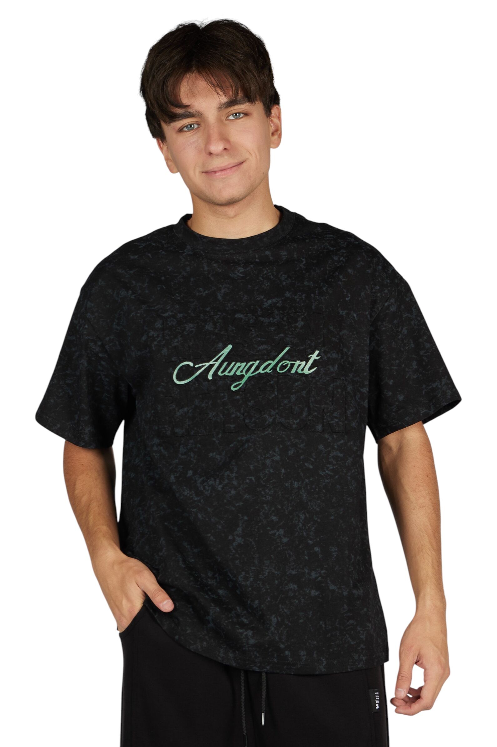 Футболка АРТ.B-TS36170,чер,хл