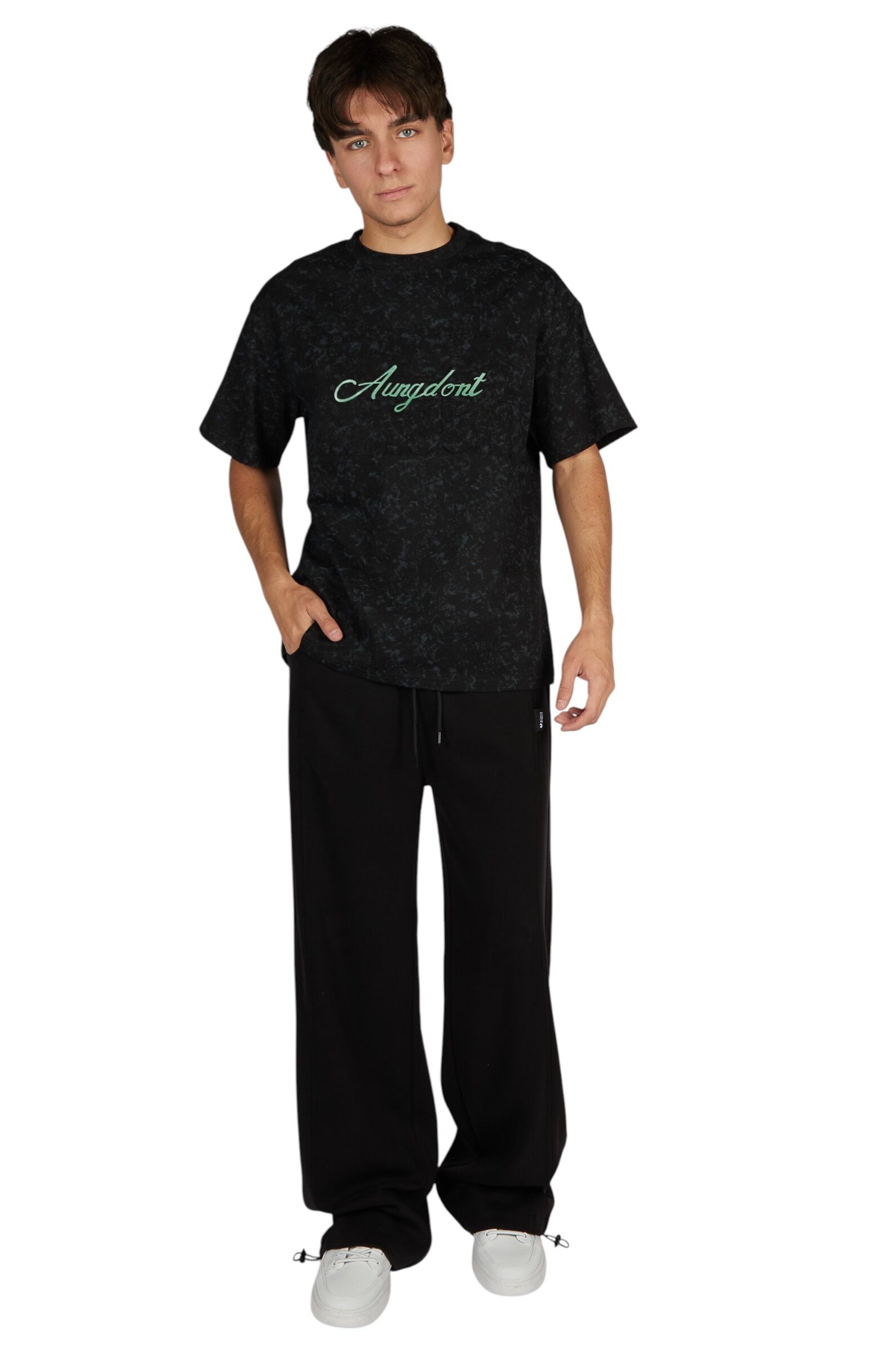 Футболка АРТ.B-TS36170,чер,хл