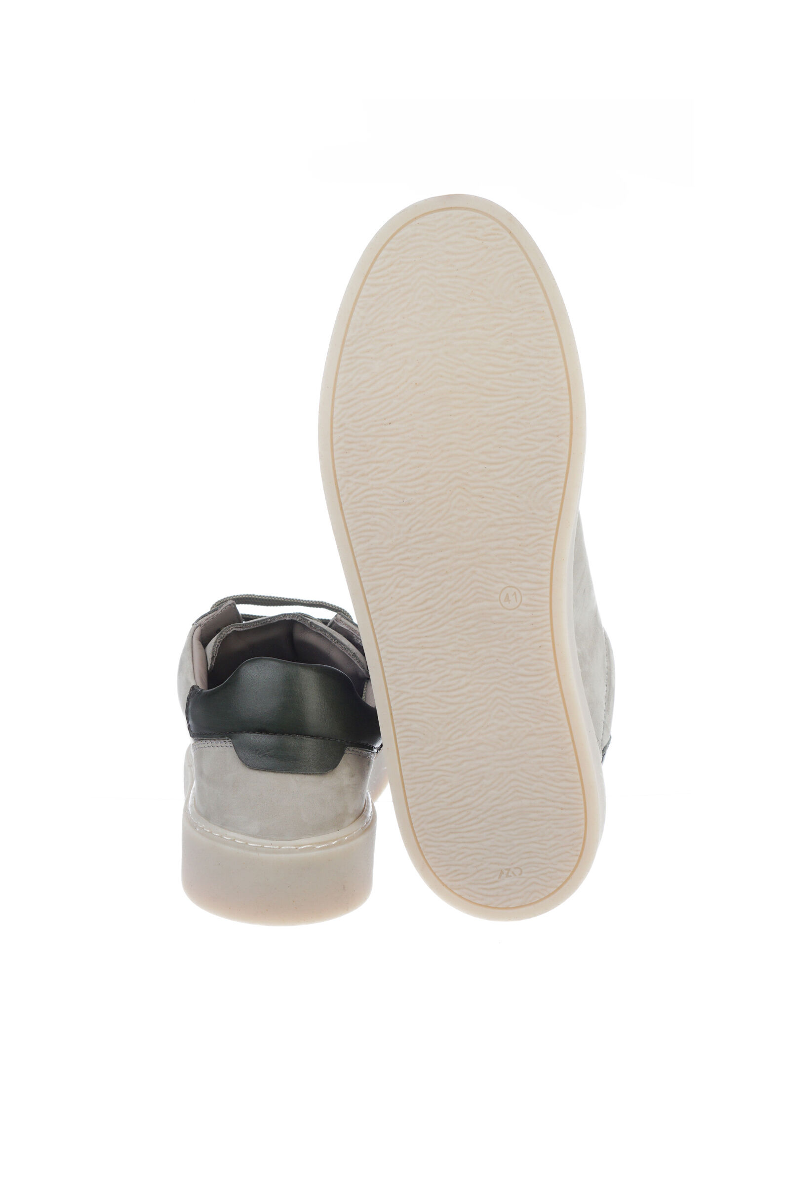 Кеды муж. АРТ.23850A077,сер-зел,н.нуб/н.к