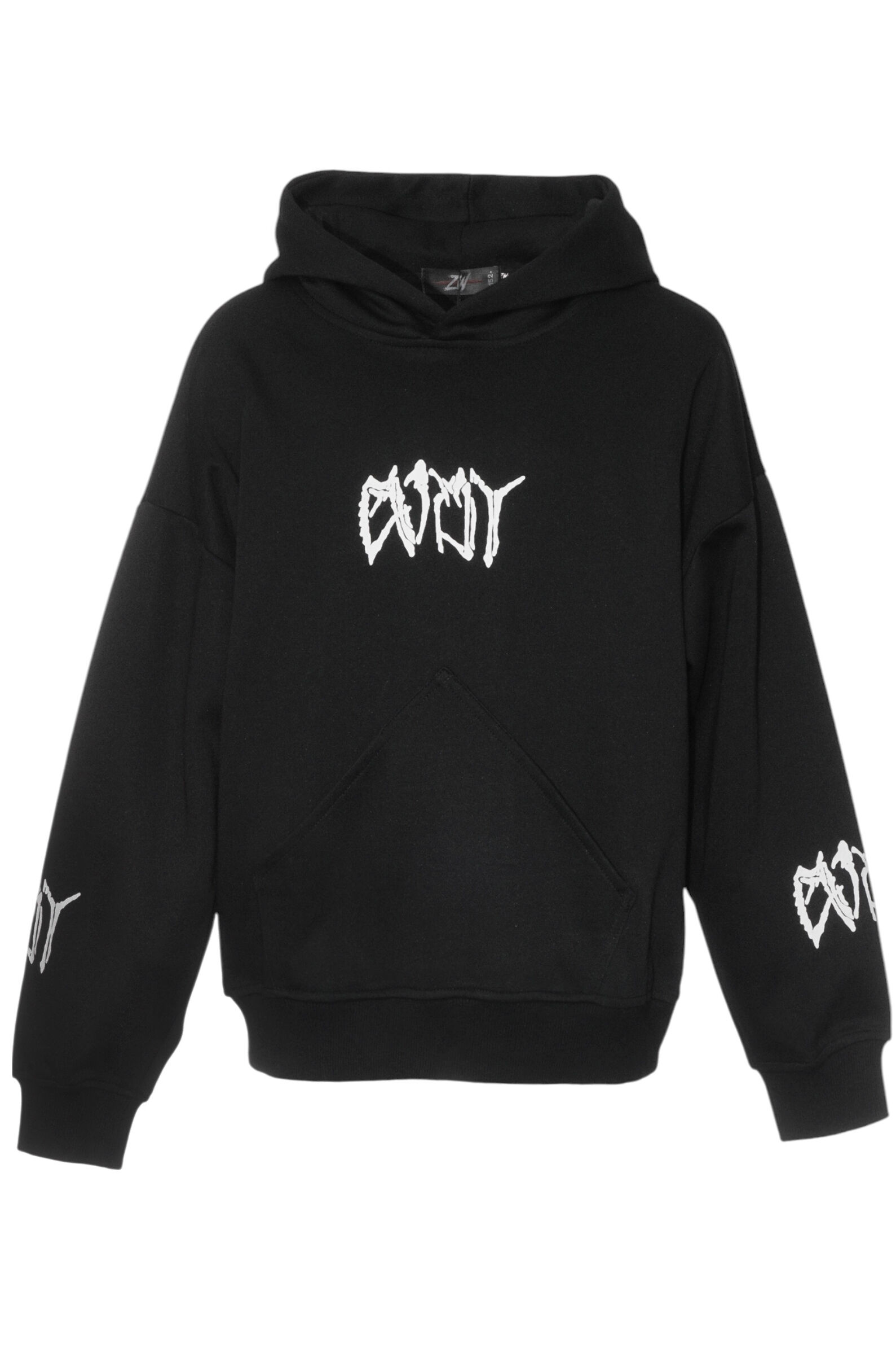 Худи АРТ.8201,чер,хл-пэ