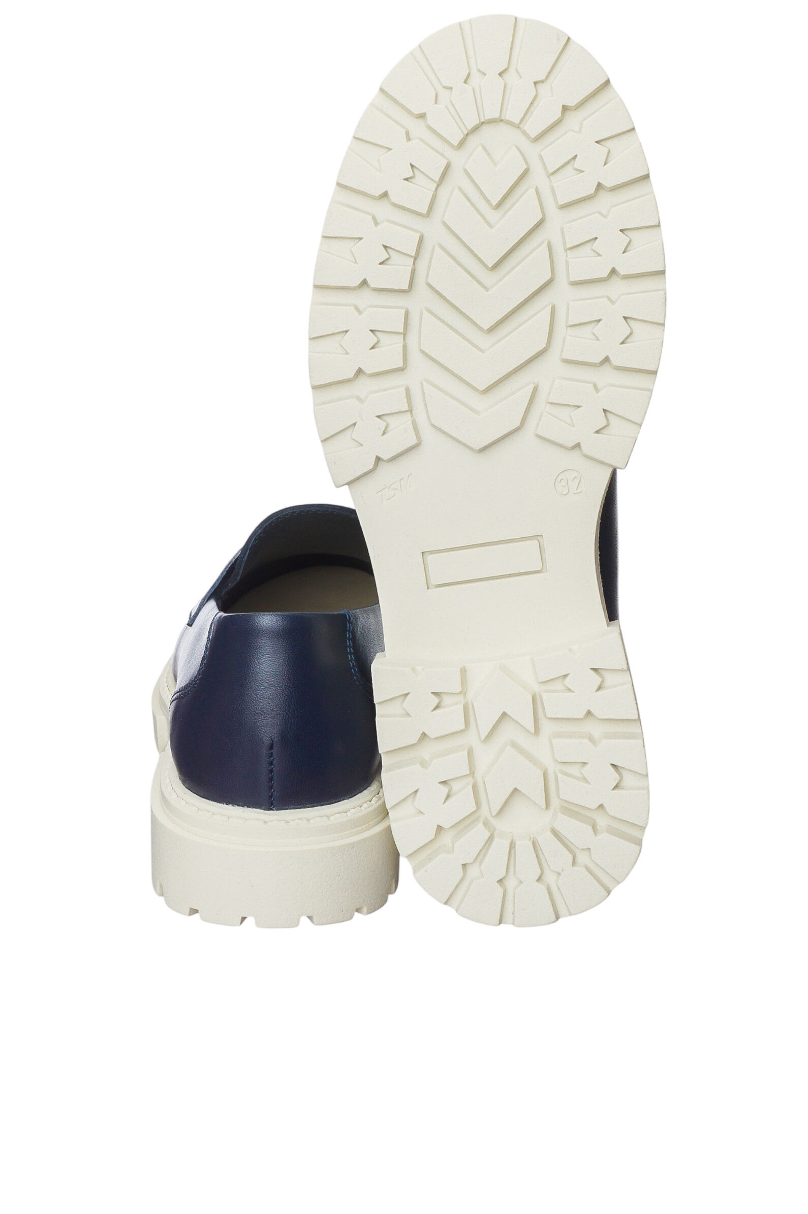 Лоферы дев. АРТ.526392304,син,н.к-велюр/н.к