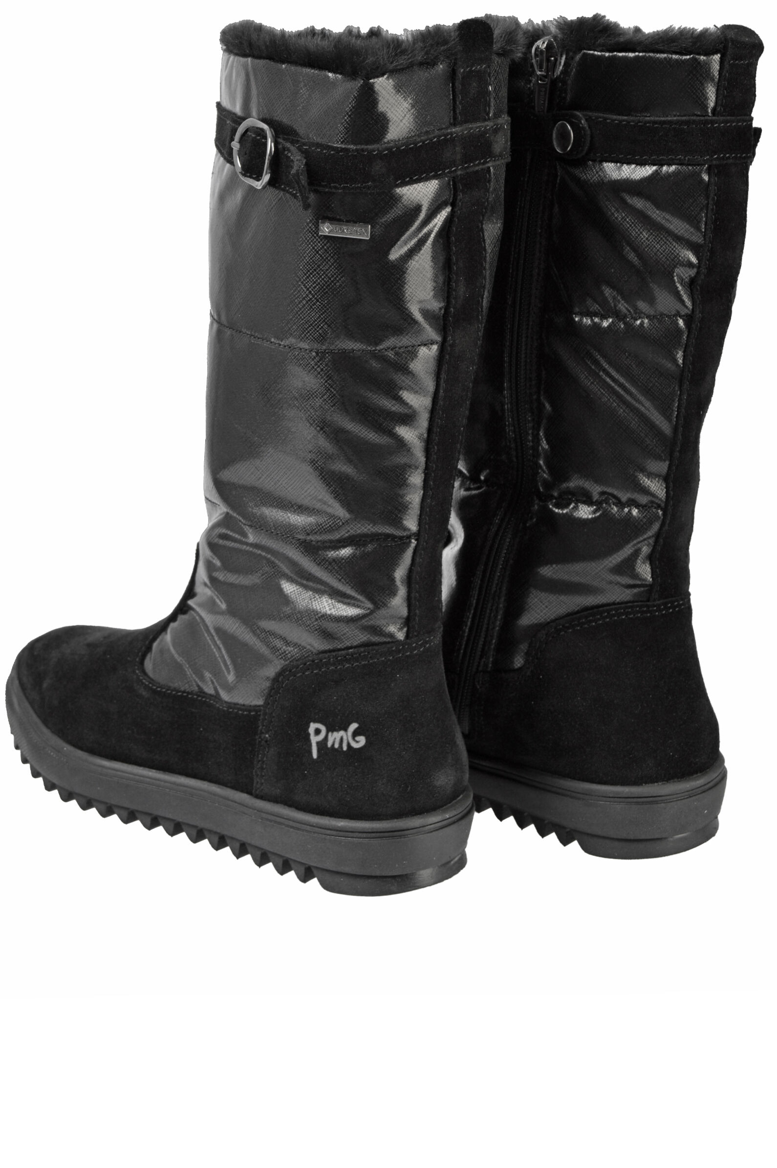 П/сапоги дев. АРТ.4938100,чер,н.з-тек/и.м