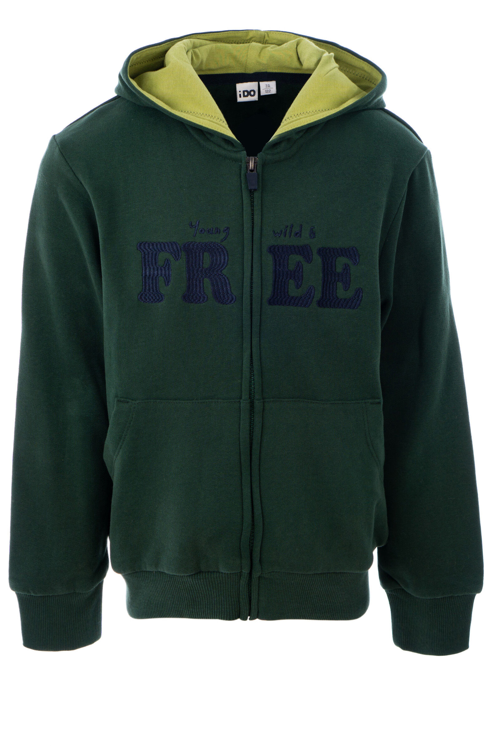 Толстовка мал.АРТ.4 7430/00,зел,хл