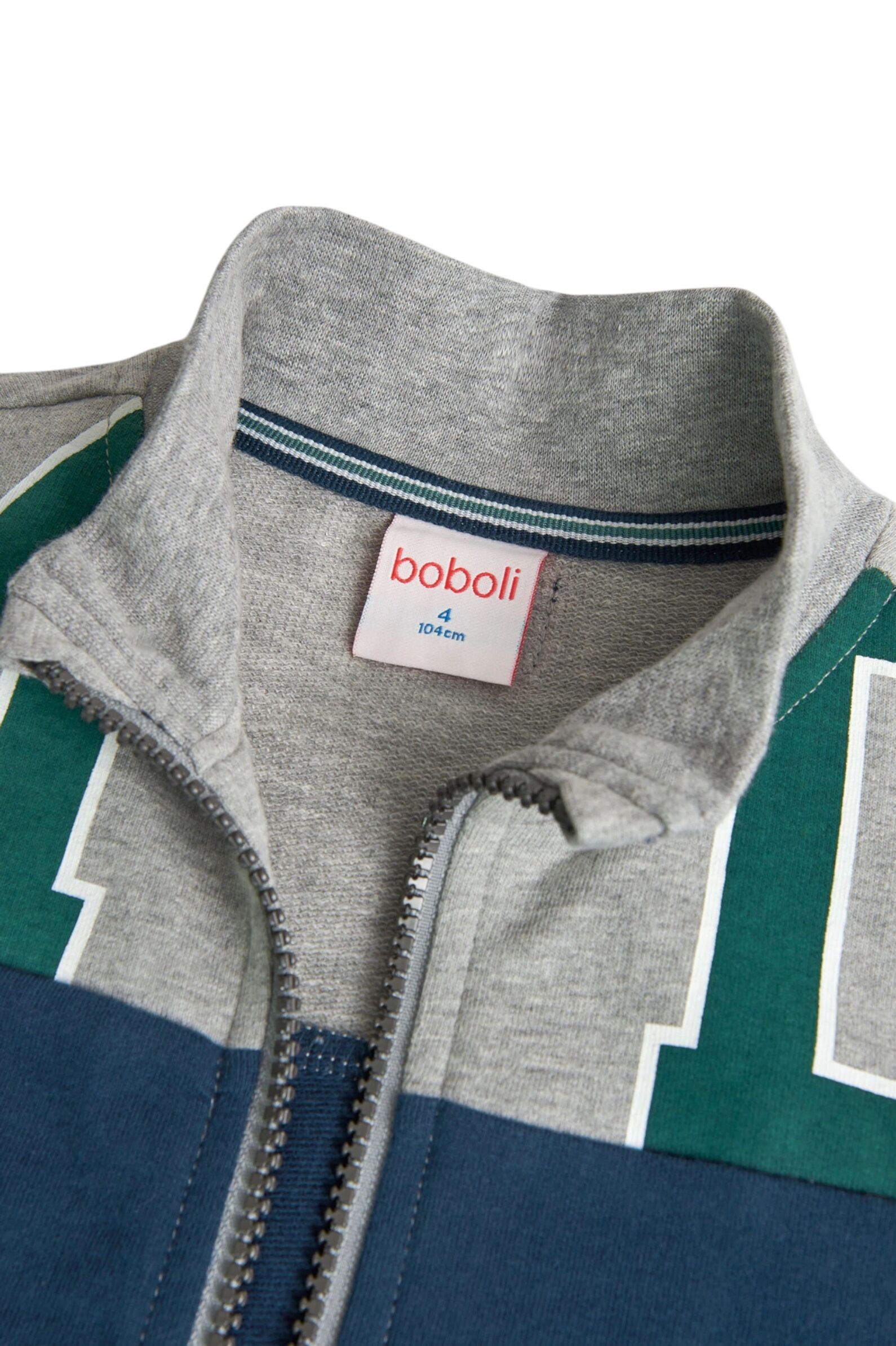 Толстовка мал. АРТ.509262,син-сер,хл-пэ