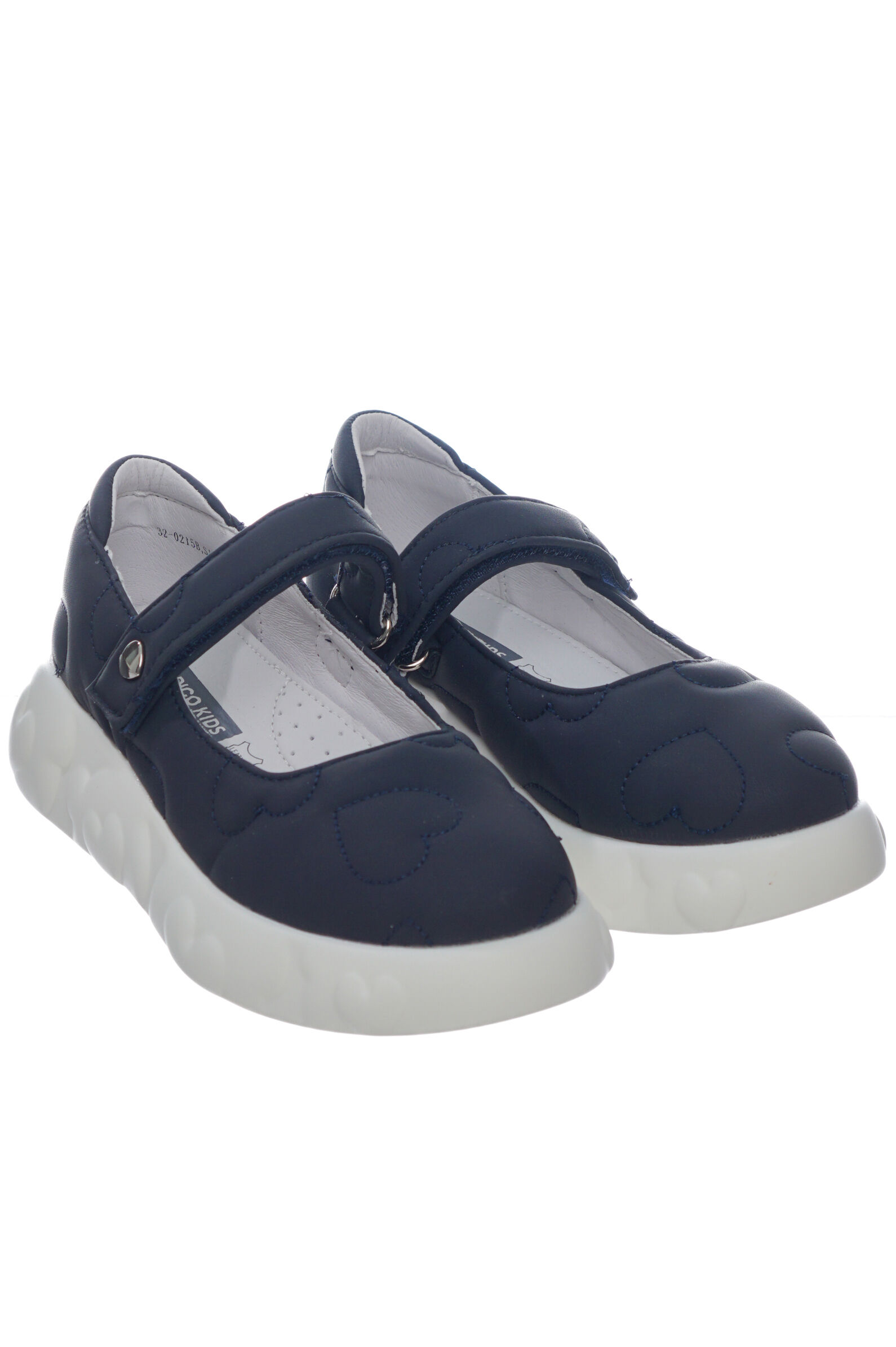 Туфли дев. АРТ.32-0215B,син,и.лак/н.к