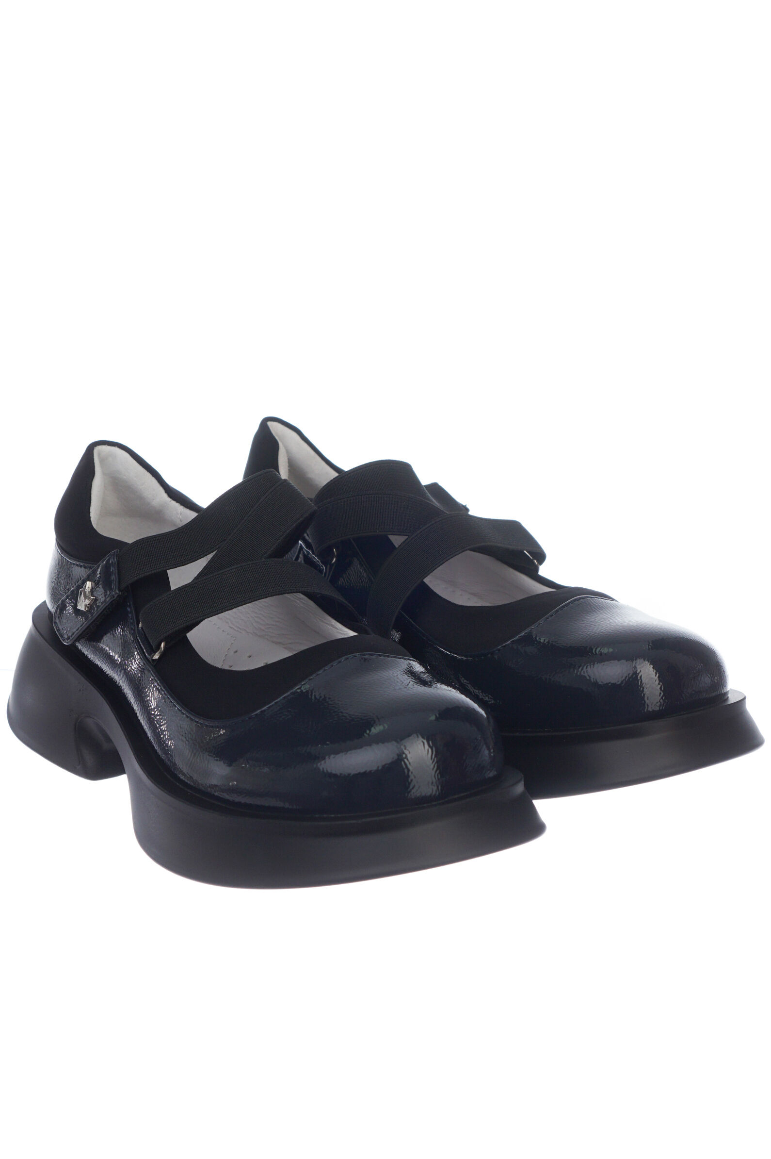 Туфли дев. АРТ.5-514134-2413,т.син,и.л-тек/н.к