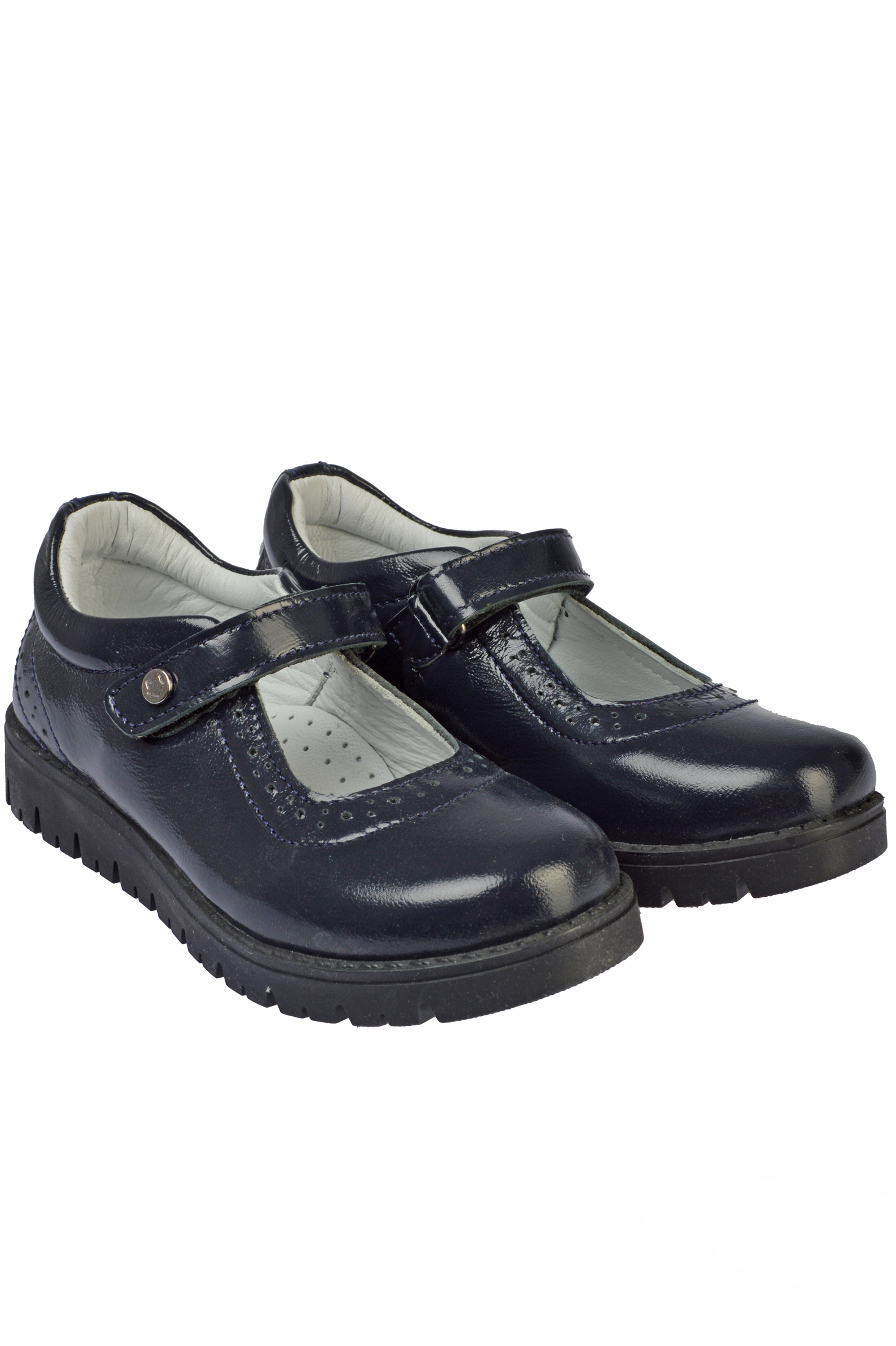 Туфли дев.АРТ.5-612112-2302,син,н.л/н.к