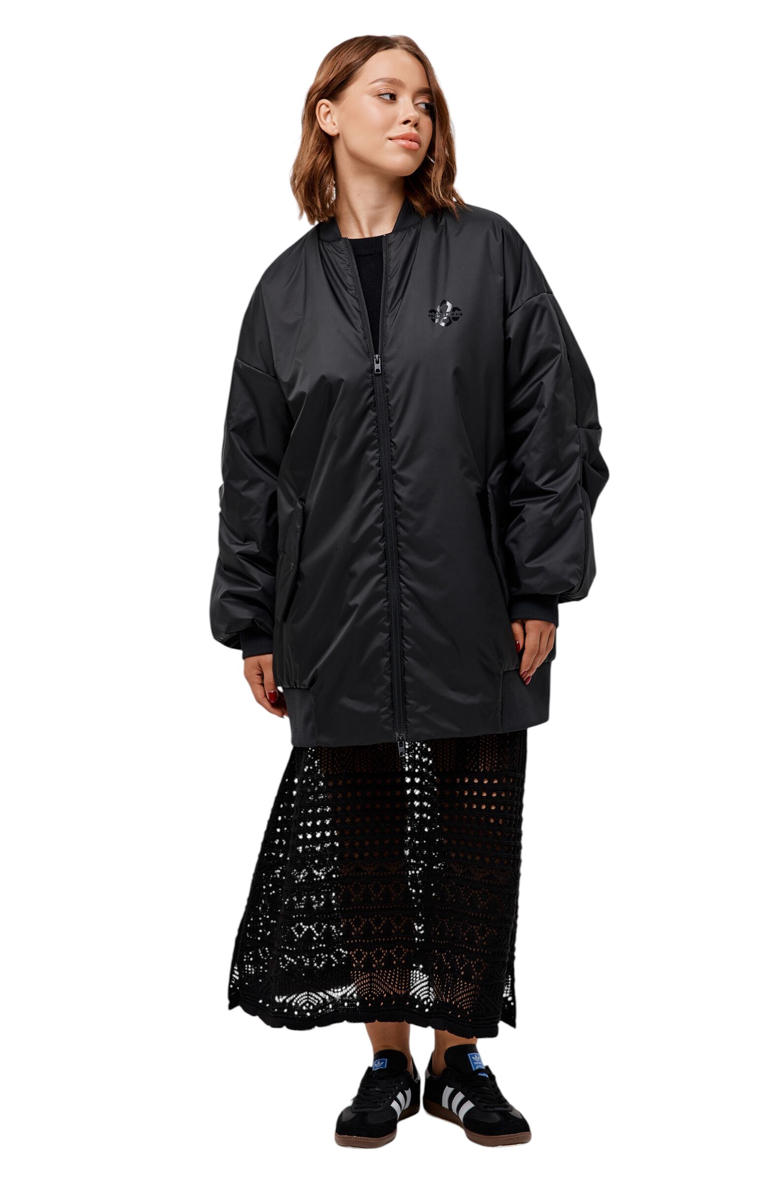 Ветровка АРТ.C868,чер,полиэф/поливис