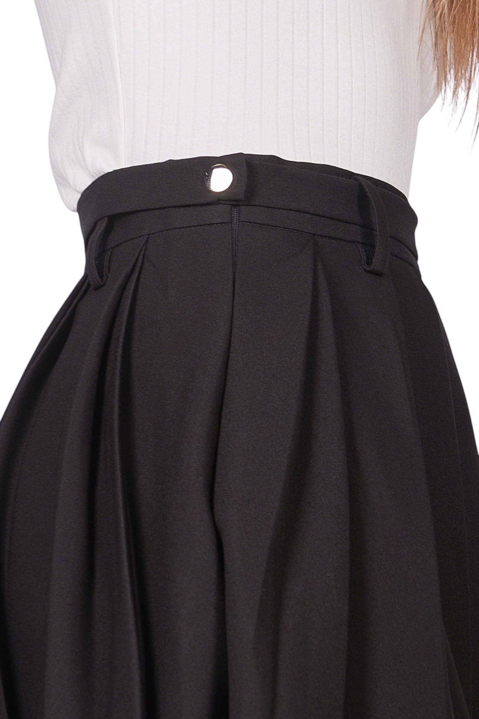 Юбка дев. АРТ.G-SK25385,чер,вис-па-эл