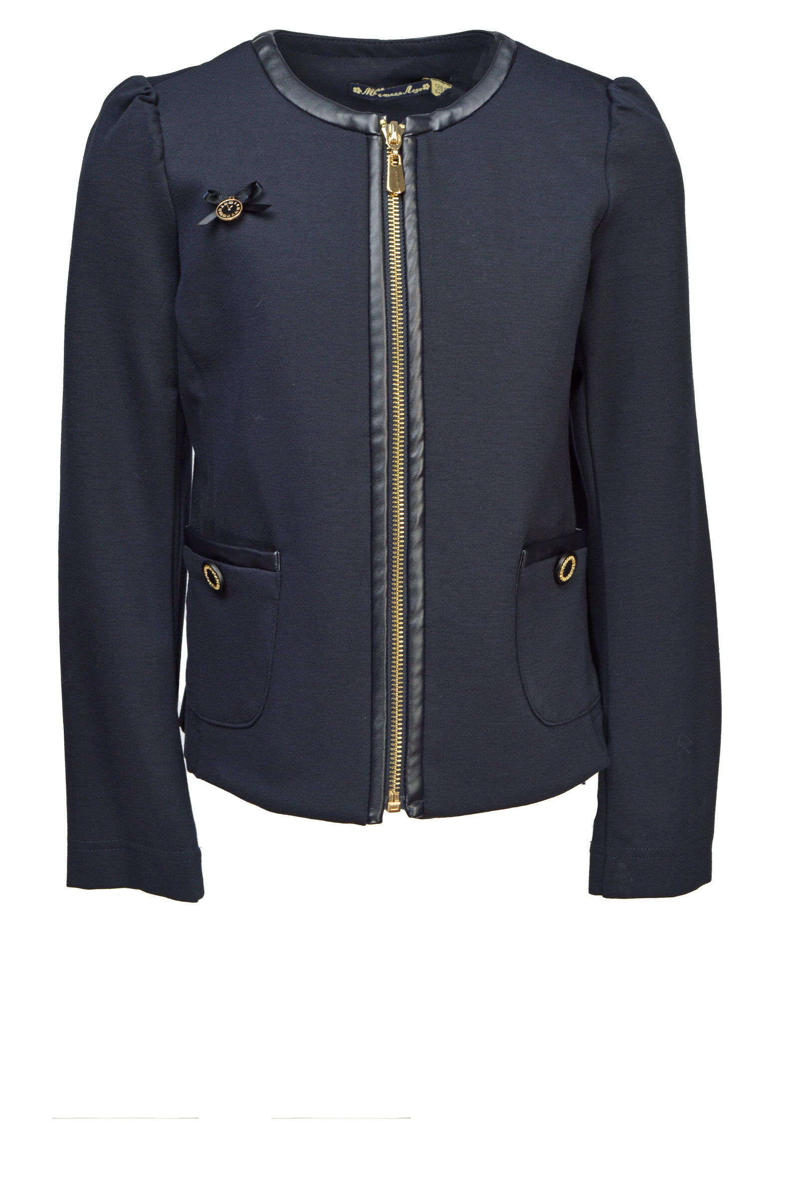 Жакет дев. АРТ.2451-522-ТВК-340,син,вис-па-эл